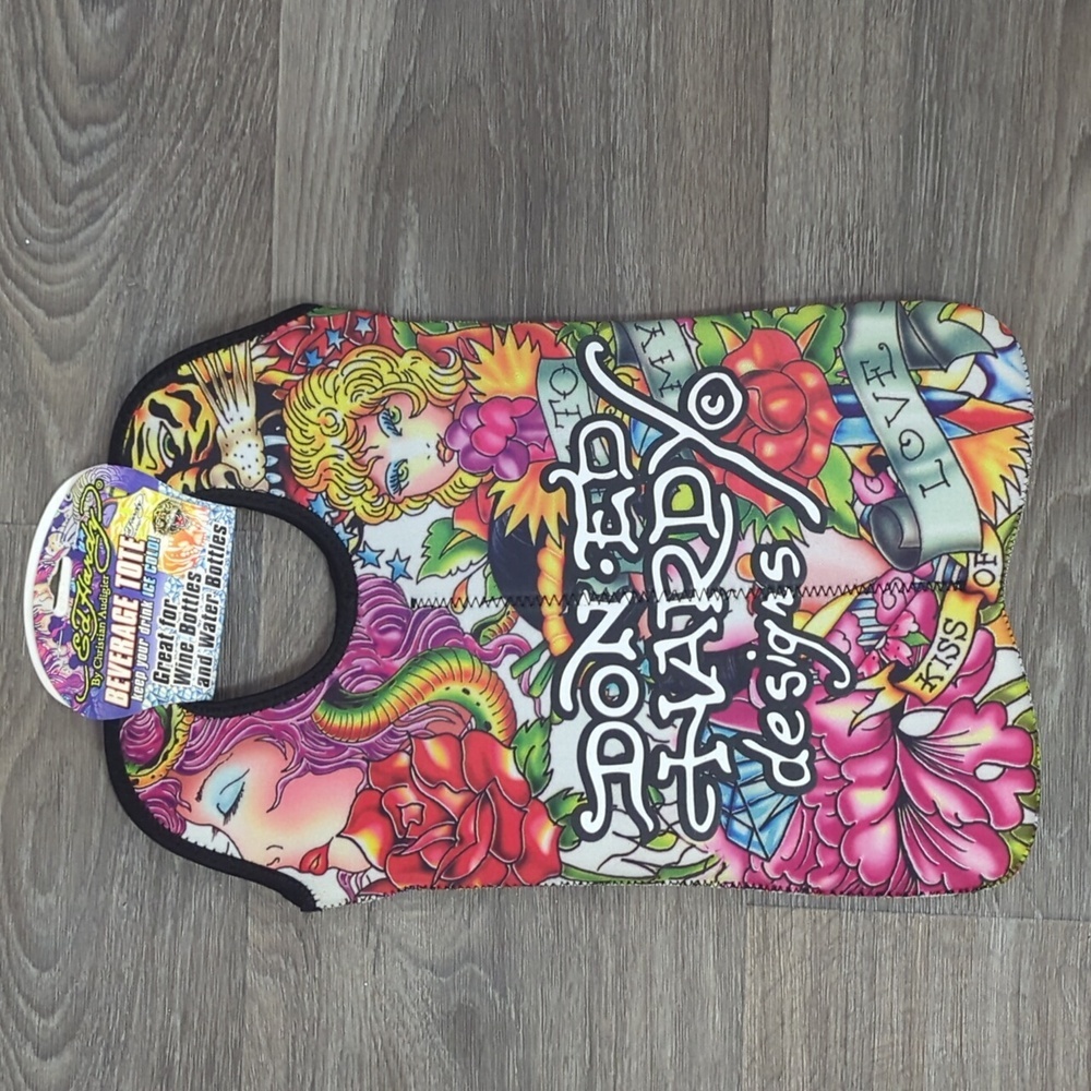 ❤️5/$25🎀 🌟NWT Ed Hardy Cooler Case